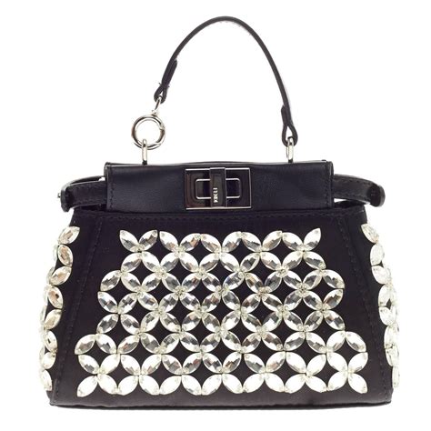 fendi peekaboo crystals|fendi peekaboo handbags.